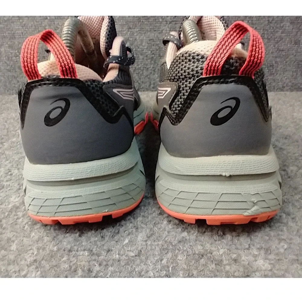 Asics‎ Gel-Venture 8 Womens Trail Running Shoes Grey Coral 1012A708 Size 9.5